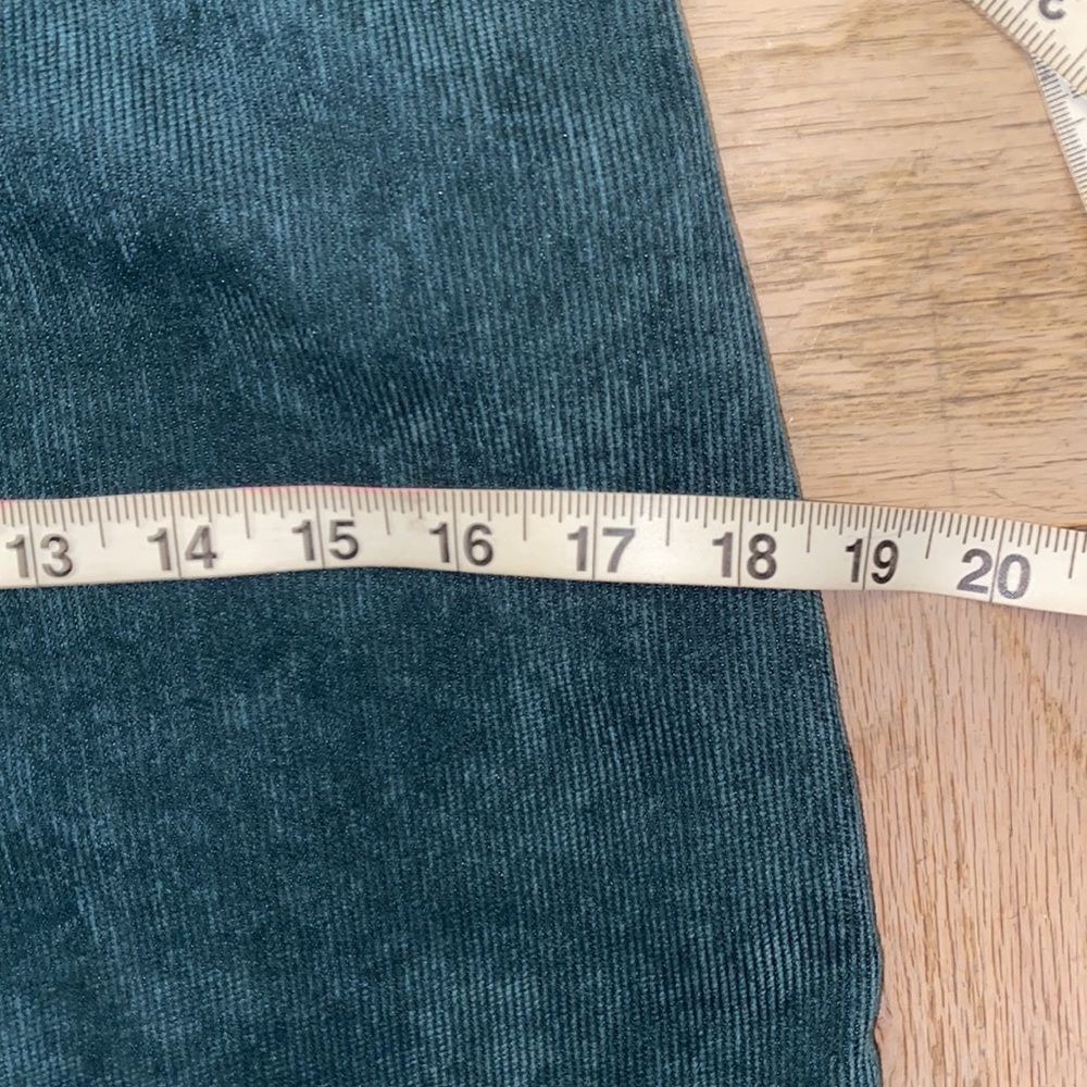 Green Corduroy Overall Dress. XS - Picture 9 of 11